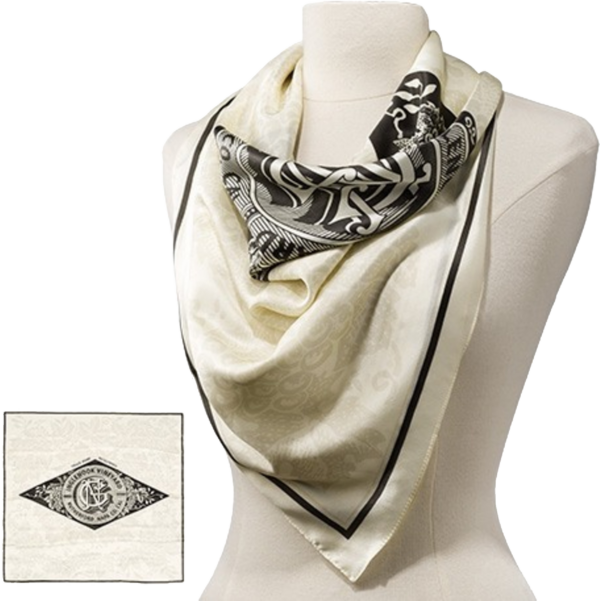 Image of scarf with Inglenook logo