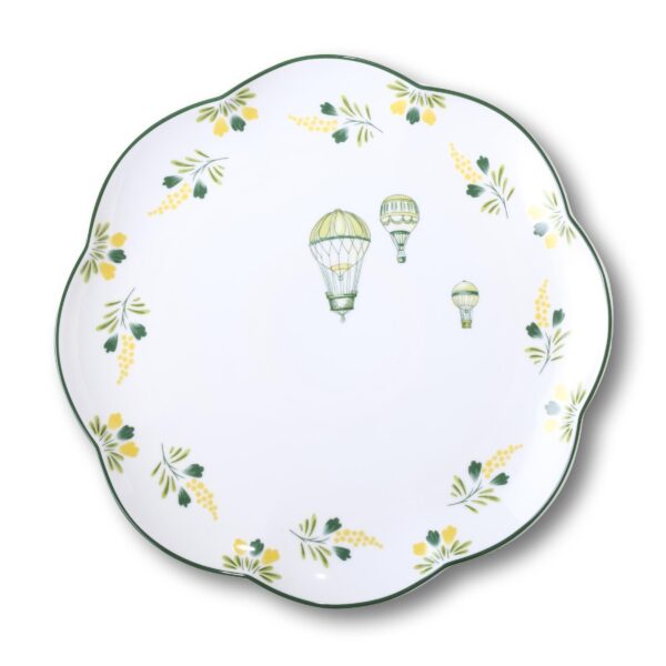 VOYAGE CERAMIC SALAD PLATE
