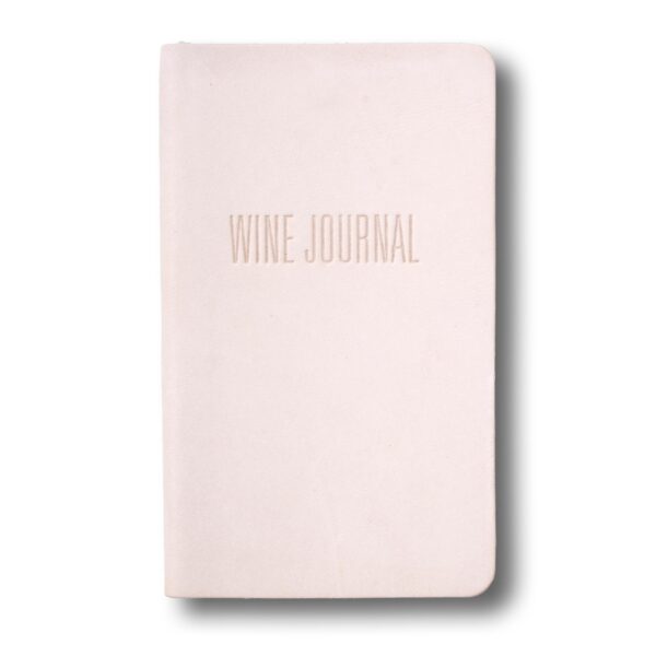 NATURAL LEATHER POCKET WINE JOURNAL
