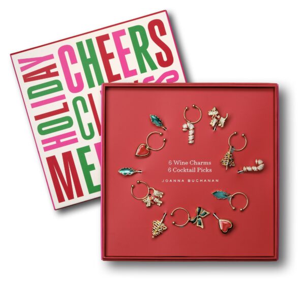 Holiday Wine Charms